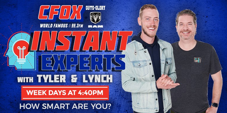 Play Instant Expert with Tyler & Lynch | CFOX