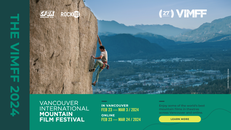Win passes to the Vancouver International Mountain Film Festival