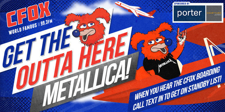 Get The Fox Outta Here: Metallica!