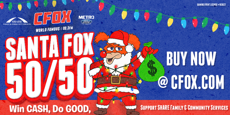 Santa Fox 50/50 2025
