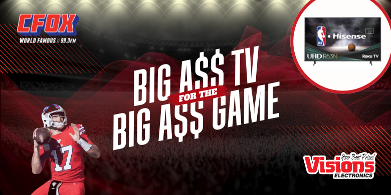 Big A$$ TV For The Big A$$ Game